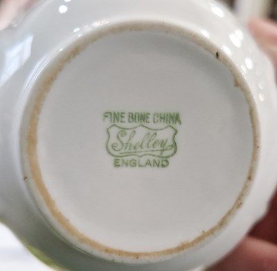 Lot 347 - A collection of mixed Shelley teaware, to...