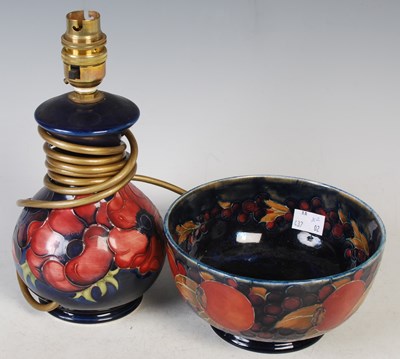 Lot 40 - Two pieces of Moorcroft Pottery to include a...