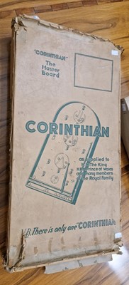 Lot 399 - A boxed Corinthian bagatelle board as supplied...