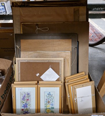 Lot 417 - Box - decorative pictures, prints and...