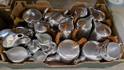 Lot 434 - A box containing assorted Picquot Ware part...