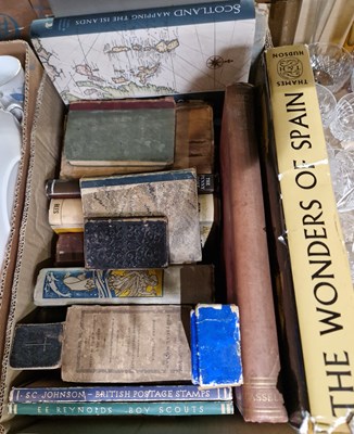 Lot 447 - A box of assorted books to include 'The...