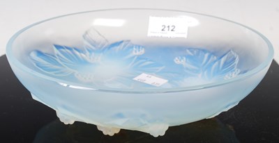 Lot 212 - Sabino, Paris, an opalescent clear and frosted...