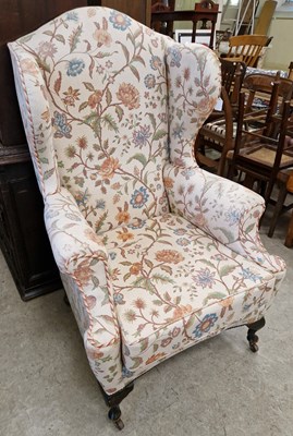 Lot 651 - A late 19th / early 20th century wingback...