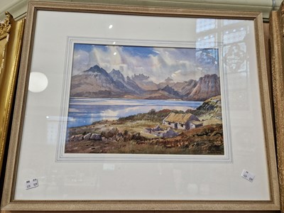 Lot 504 - Stirling Gillespie (1908-1993) Elgol Landscape,...