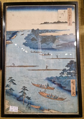 Lot 501 - Utagawa Hiroshige (1797-1858) 
A woodblock...