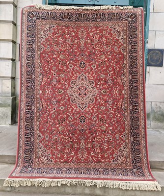 Lot 764 - Four modern decorative rugs to include a Super...