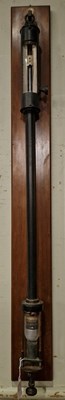 Lot 473 - Baird and Tatlock, a black painted metal stick...