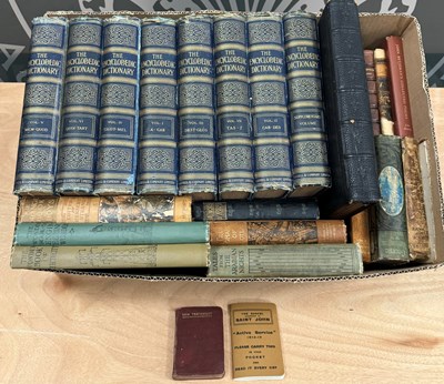 Lot 667 - A box of assorted books to include one volume '...