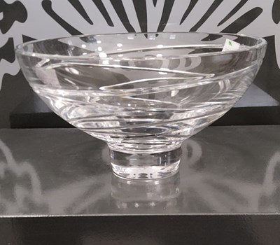 Lot 467 - A Jasper Conran Waterford crystal footed bowl.