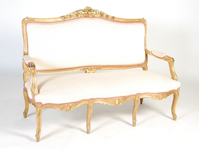 Lot 36 - A late 19th / early 20th century giltwood...