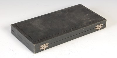 Lot 381 - A cased set of twelve early 20th century...