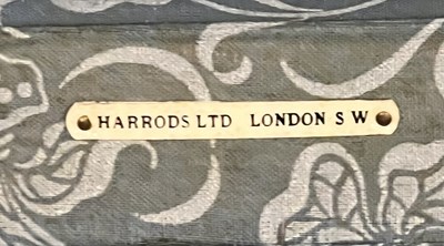 Lot 829 - An antique Hartmann Trunk Company USA metal...
