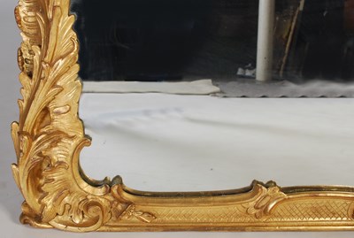 Lot 92 - A 19th century carved giltwood over mantel...