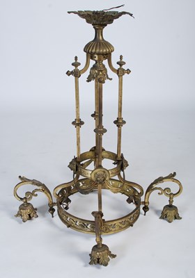Lot 179 - A late 19th/ early 20th century brass...
