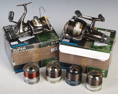 Lot 526 - Fishing interest - two boxed Shimano Super...