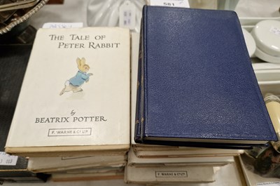 Lot 581 - Twenty-Three volumes by Beatrix Potter, in...