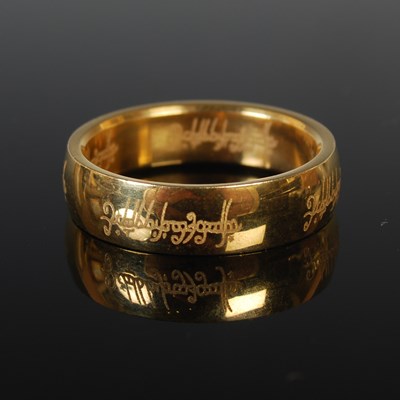 Lot 37I - Lord of the Rings interest - a yellow metal...