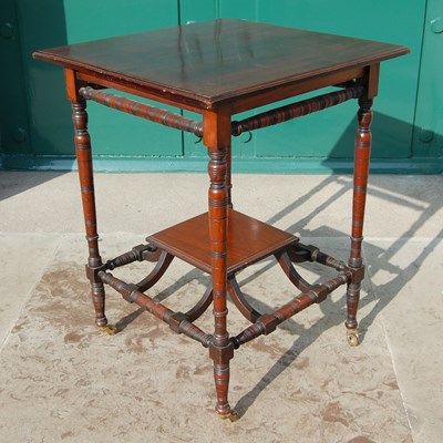Lot 20 - A late 19th century mahogany occasional table,...