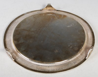 Lot 135 - A Victorian silver salver, London 1877, makers...