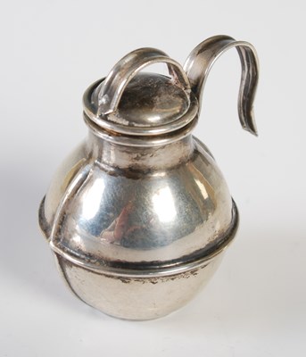 Lot 182 - A miniature Birmingham silver Jersey cream jug...