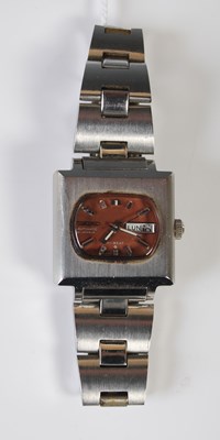 Lot 240 - A vintage Seiko Hi-Beat stainless steel...