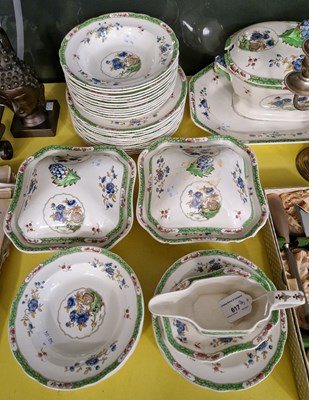 Lot 617 - A Copeland late Spode part dinner service,...