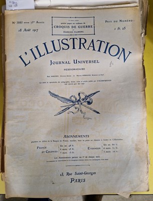 Lot 618 - Ten issues of 'L'Illustration', a French...