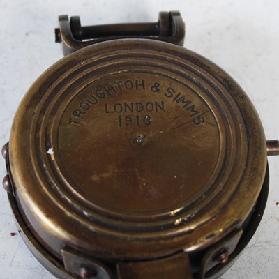 Lot 306 - Troughton & Simms, London 1910, a lacquered...