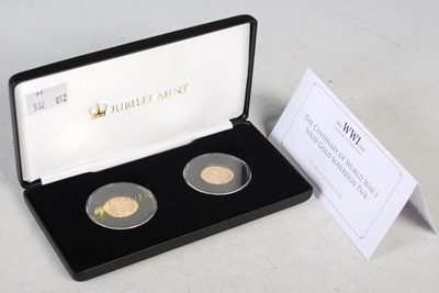 Lot 323 - A Jubilee Mint 'The Centenary of WWI' solid...