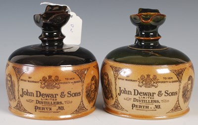 Lot 620A - A pair of Doulton Lambeth stoneware John Dewar...