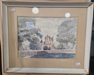 Lot 701 - 20th century Scottish School 
Glamis Castle ...