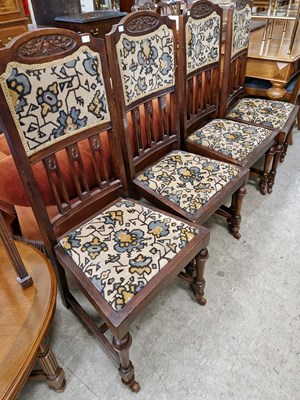 Lot 849 - A set of four early 20th century mahogany...