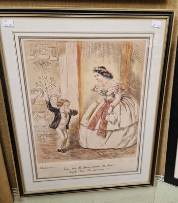 Lot 734 - 'None but the brave deserve the fair!',...