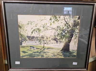 Lot 744 - Richard Aldred 
Across the Tay, Perth...