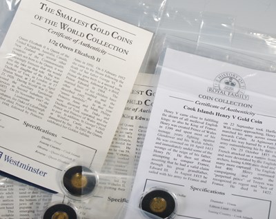 Lot 347 - A collection of twenty Westminster Mint gold...