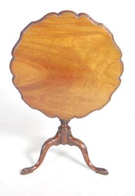 Lot 60 - A George III mahogany snap-top occasional...