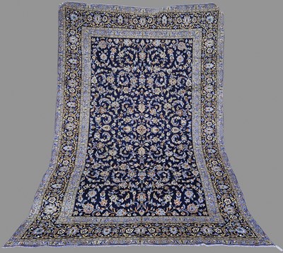 Lot 976 - A Persian Isfahan carpet, 20th century, the...