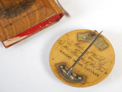 Lot 168 - A collection of Mauchline Ware, to include a...