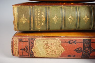 Lot 167 - A collection of six Mauchline Ware bound books,...