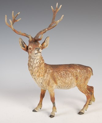 Lot 181 - An early 20th century cold-painted bronze...