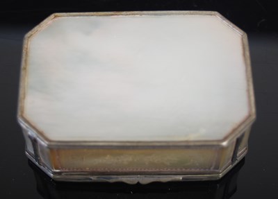 Lot 122 - A late 18th/ early 19th century white metal...