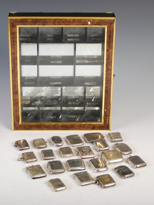 Lot 432 - A collection of twenty-two assorted silver...