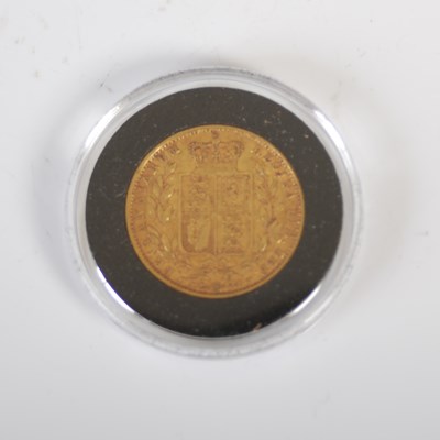 Lot 454 - A Victorian gold sovereign, dated 1855.