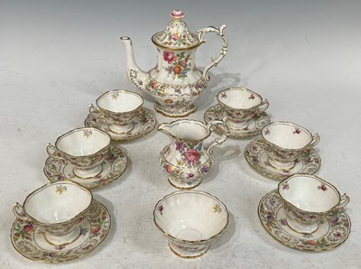 Lot 417 - A 20th century Hammersley bone china 'Dresden...