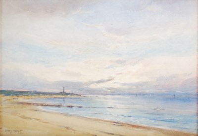 Lot 349 - David West RSW (1868-1936) 
Morayshire...