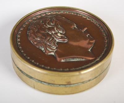 Lot 262 - Sir Walter Scott Interest - A copper and brass...