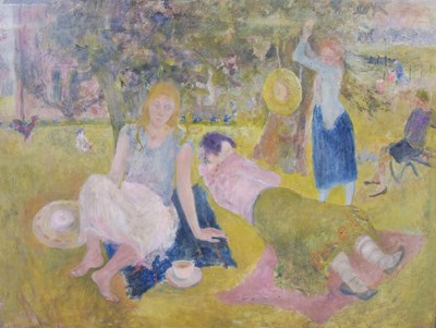 Lot 364 - Mary Edmond (b.1929) Summer oil on canvas,...