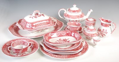 Lot 458 - A Spode Camilla pattern part dinner set,...