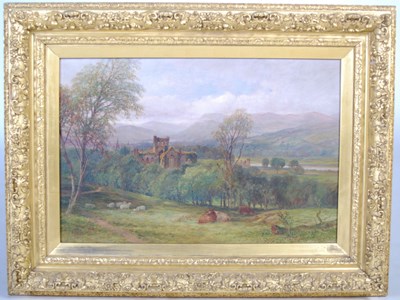 Lot 372 - James Hall Cranstoun (1821-1907) Melrose Abbey...